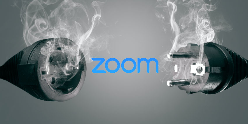 Zoom Back Up Following Short Outage