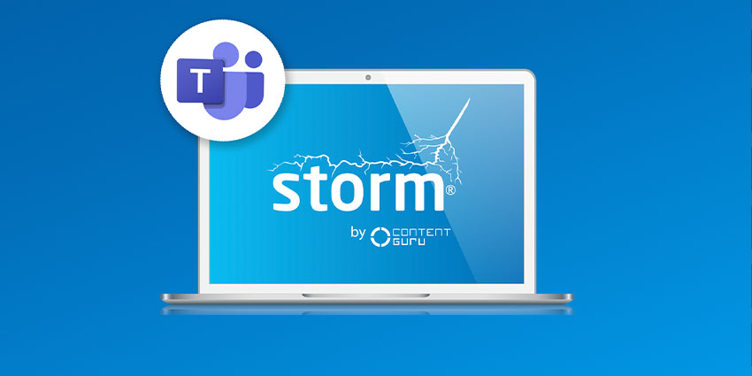 Content Guru The storm® Microsoft Teams Integration Review