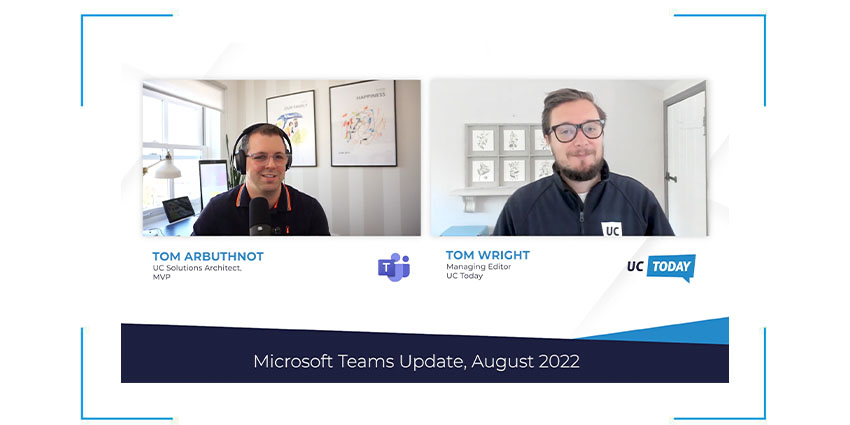 Microsoft Teams News Update August 2022