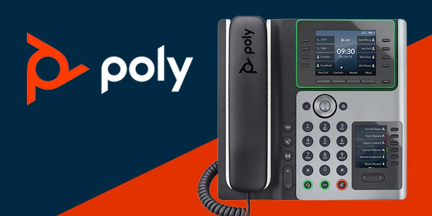Poly Edge E Series- A Smart Desk Phone to make Hybrid Work, Work  