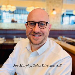 Joe Murphy, Sales Director, 8x8