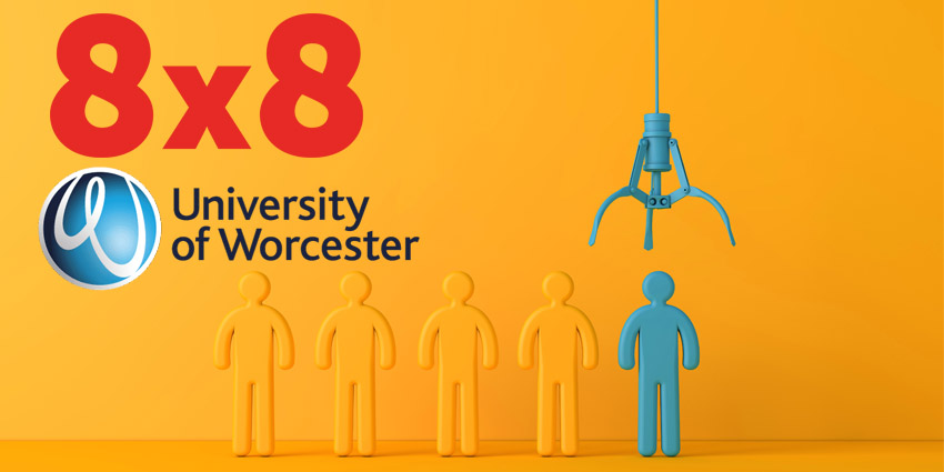 8x8 XCaaS deployed by University of Worcester