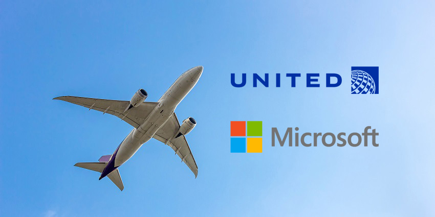 Transportation Case Study: United Airlines and Microsoft