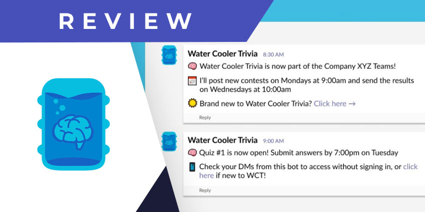 Water Cooler Trivia for Microsoft Teams Review: Weekly Trivia Gets a Power Up   