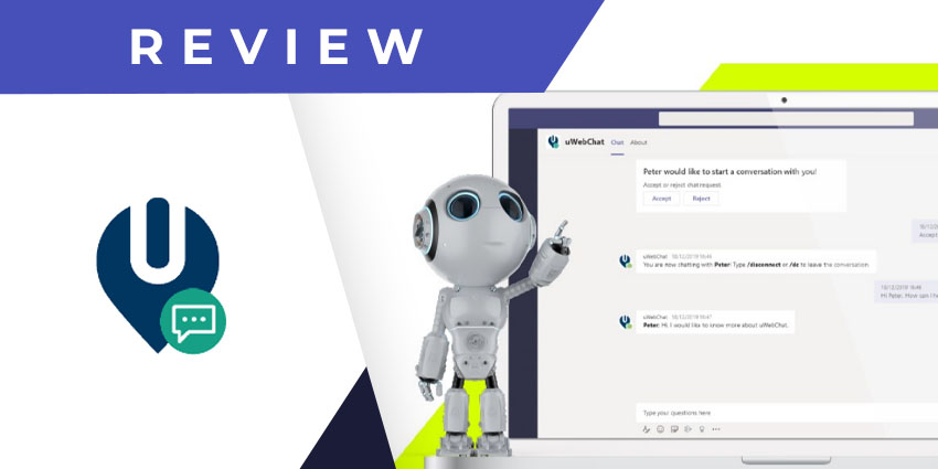 uWebChat For Microsoft Teams Review: Engage with Website Visitors from Teams