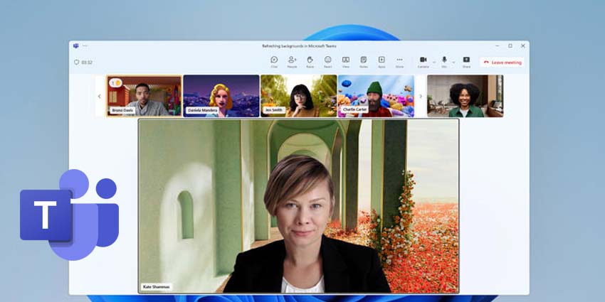 Teams Introducing Animated Backgrounds to Vitalize Meetings
