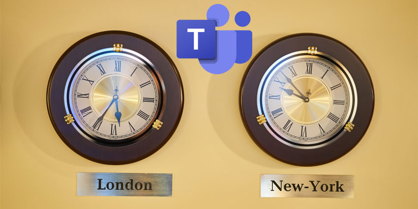 Teams to Streamline Meetings Across Different Time Zones