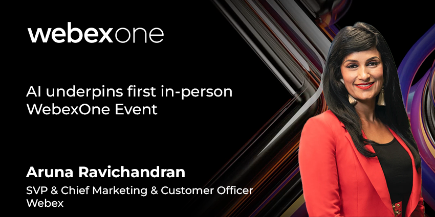 AI Underpins First In-Person WebexOne Event