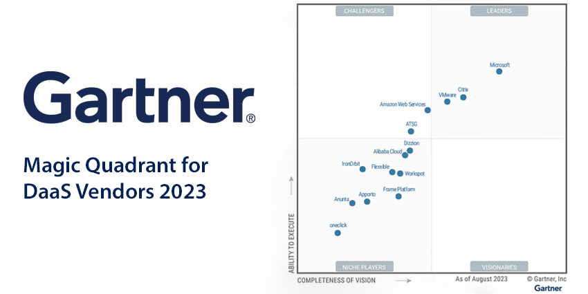 Gartner DaaS Magic Quadrant 2023: The Top DaaS Vendors