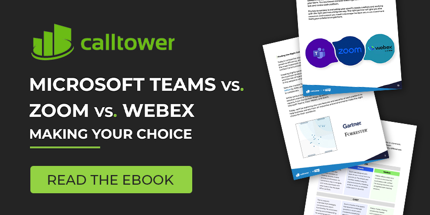 Microsoft Teams vs. Zoom vs. Webex Making Your Choice
