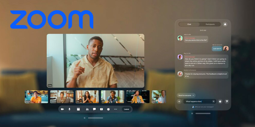 Zoom launches Vision Pro app