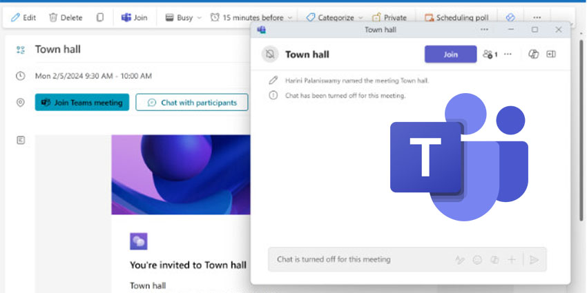 Microsoft Enables Teams Chat in New Outlook App