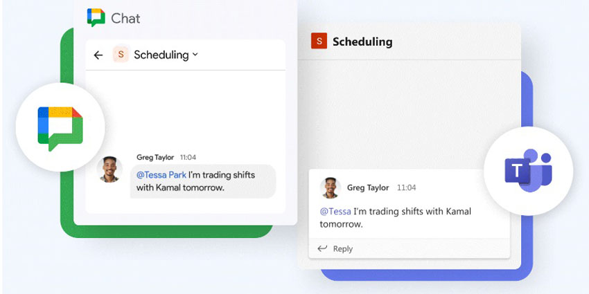 Google Chat Is Now Interoperable With Teams And Slack