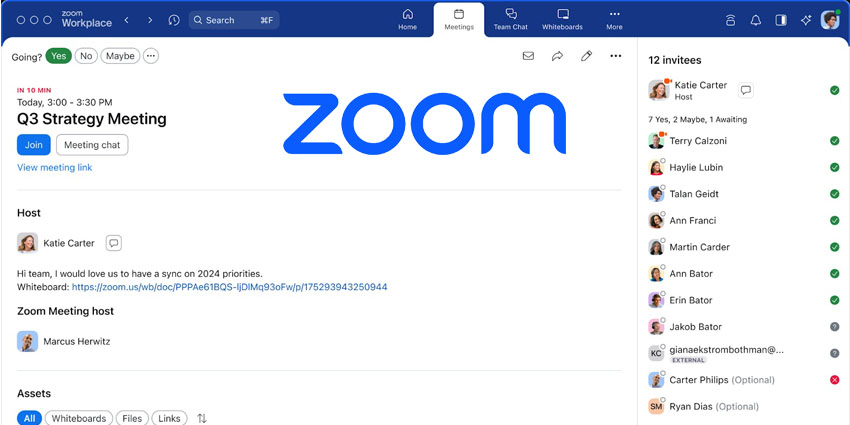 Zoom's Transformative Workplace Platform Now Generally Available