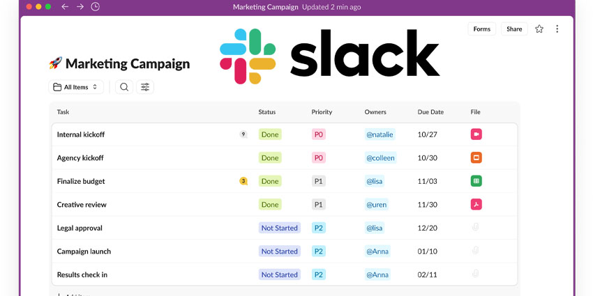 Salesforce Unveils Slack Lists To Boost Project and Task Management