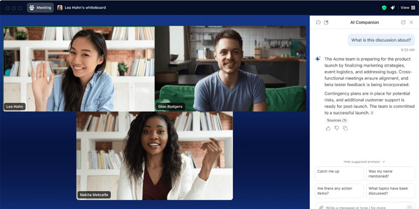 Zoom AI Companion 2.0 Now Generally Available To Boost Collaboration