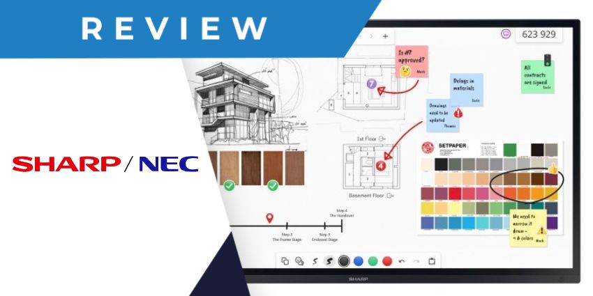 Sharp LA Series Review Secure, Sustainable Interactive Displays