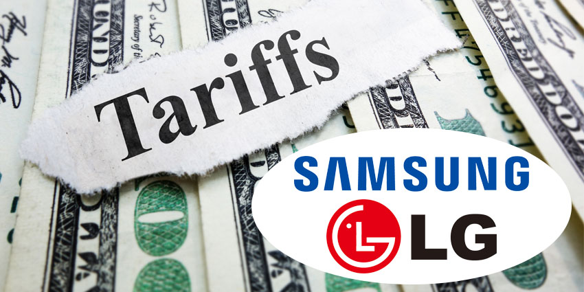 Samsung, LG Say They're Developing Strategies For Trump's Tariff Plans