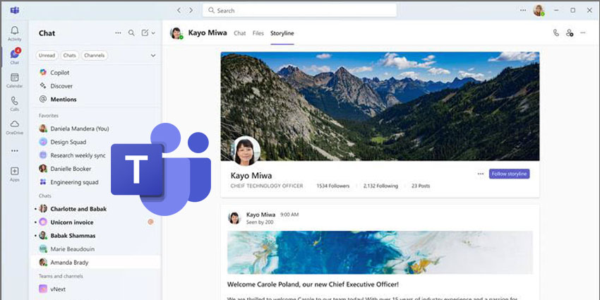 Microsoft Teams Launches LinkedIn-Like ‘Storyline’—Because Not Every Update Belongs in a Group Chat