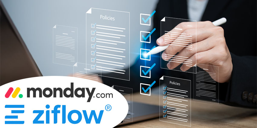 monday.com, Ziflow to Deliver a Fully Integrated Work Management and Proofing Service