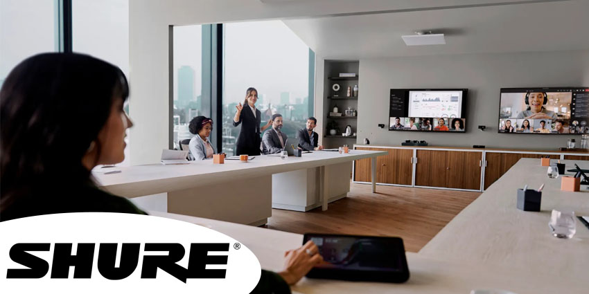 Shure Intellimix Room Kits to Elevate Meeting Experiences With Microsoft Teams Certification