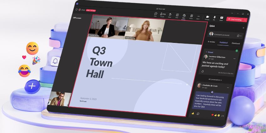 The Benefits of Teams Rooms Town Halls for Larger Events