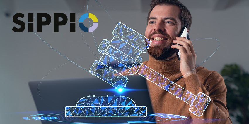 Man working in legal on phone and laptop