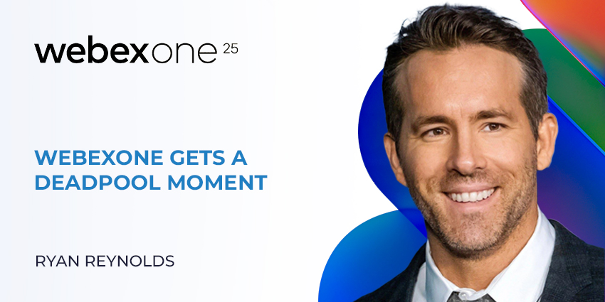 Ryan Reynolds at WebexOne 2025 UC Today News
