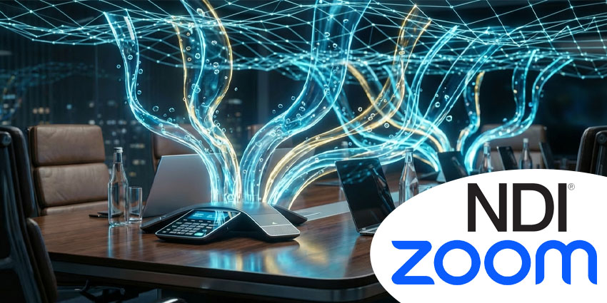 Zoom, NDI Partner to Elevate Hybrid Meetings and Events With Elite Connectivity