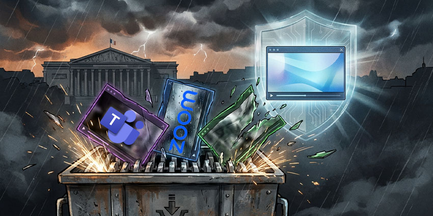 France Says Au Revoir to Microsoft Teams, Zoom for Sovereign Video Platform