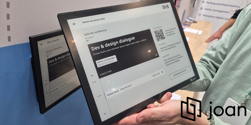 Joan at ISE 2026: Meeting Room Booking Systems