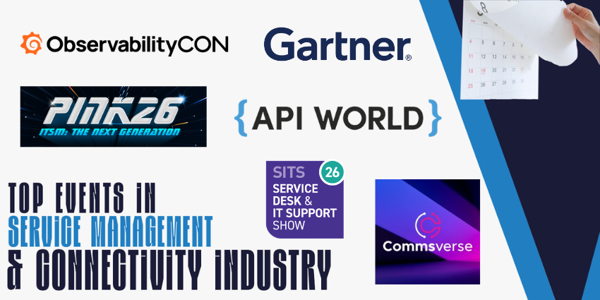 Service management events 2026 and ITSM conferences 2026 showcasing enterprise connectivity events, infrastructure conferences 2026, and UC networking events 2026.