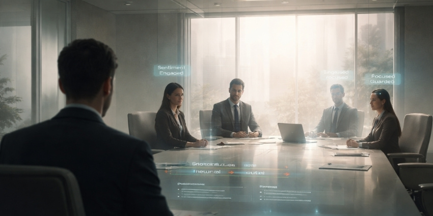 One Day in 2030 - Part 3: The Meeting Where Agents Speak First