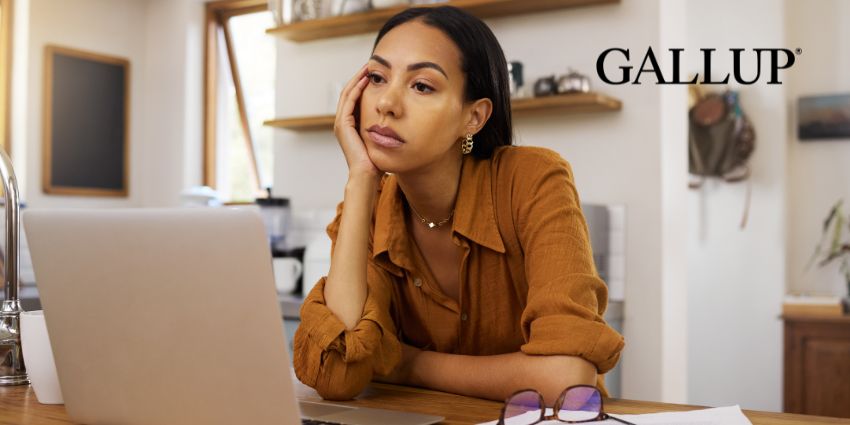 Gallup: US Worker Engagement at Decade Low—and AI Gains Could Take the Hit