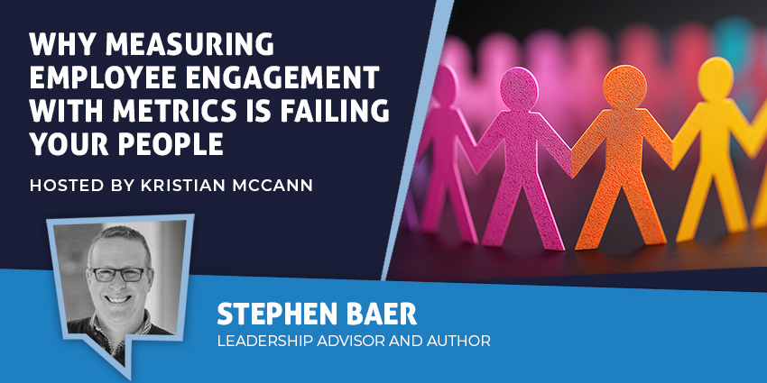 Stephen Baer discusses employee engagement leadership and the global disengagement crisis in a UC Today video interview