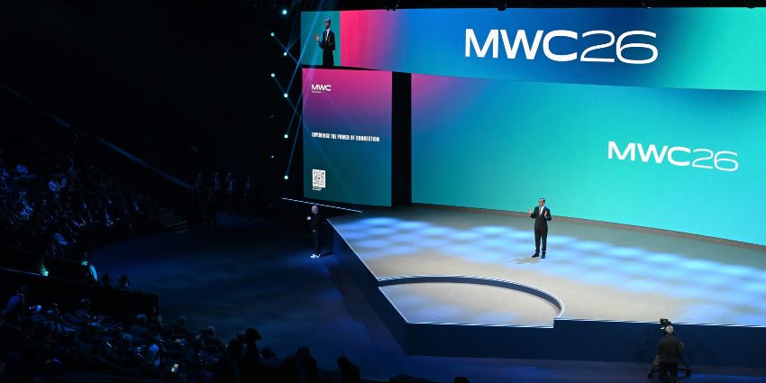 Mobile World Congress 2026 in Barcelona. (Credit: GSMA)
