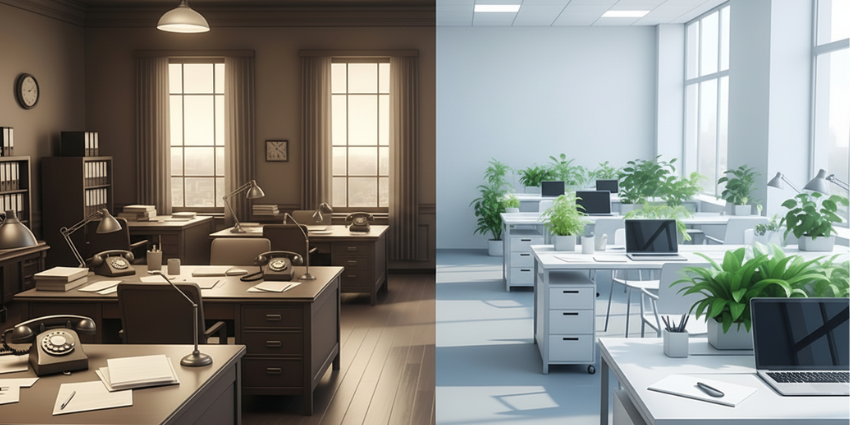 Workplace analytics ROI dashboard showing employee productivity analytics and workforce management platform insights