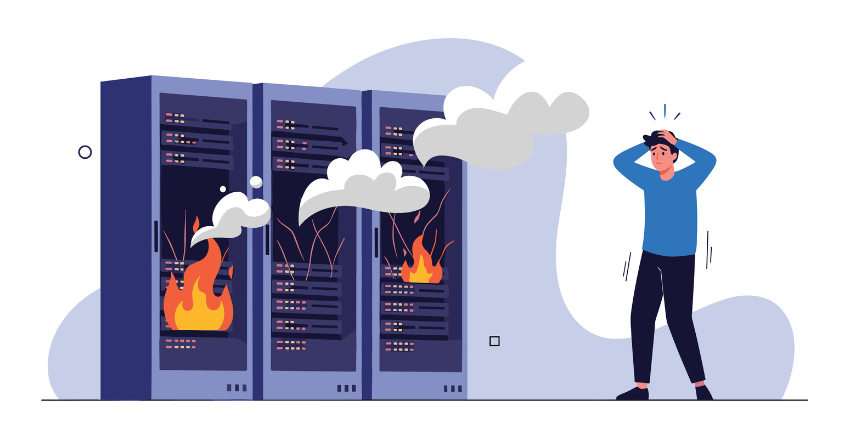 Infographic showing IT service management teams' challenges with AI adoption, from SolarWinds IT Trends Report 2026