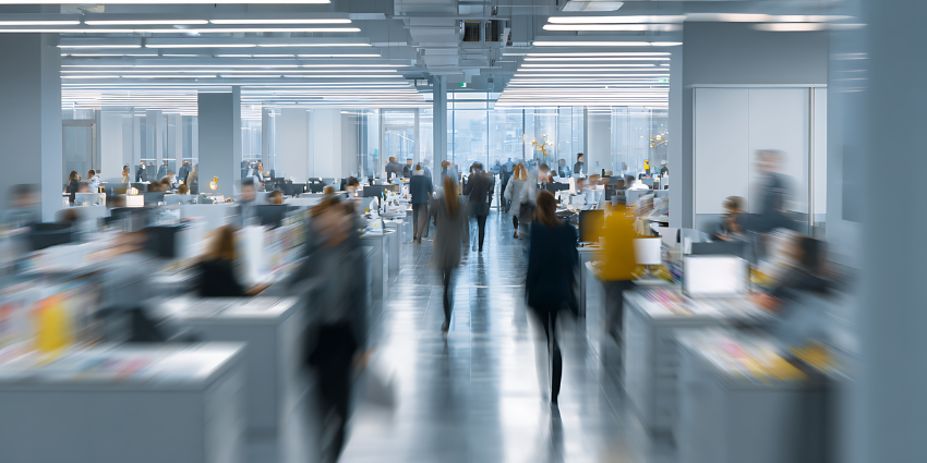 Showing workplace analytics ROI and AI facility management