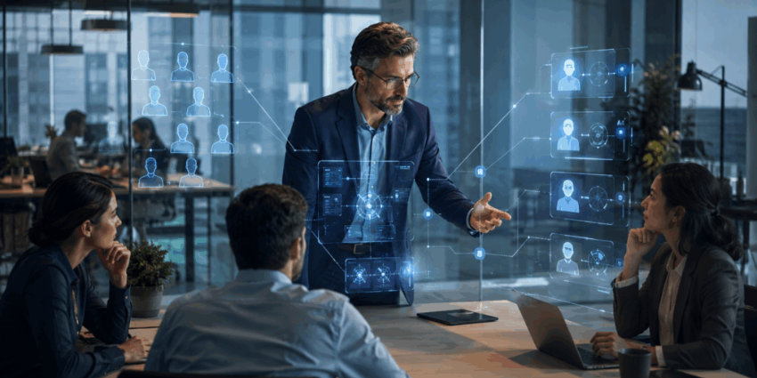 AI is reshaping management roles, pushing enterprises toward flatter teams and more hands-on leaders.