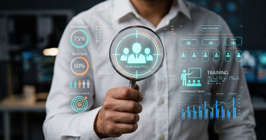 workforce productivity strategy HCM performance measurement headcount vs productivity workforce optimisation enterprise HR performance metrics uc today 2026 ai