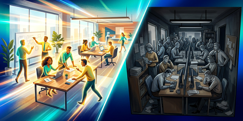 Enterprise cost analysis revealing the impact of office space cuts on workplace financial performance.