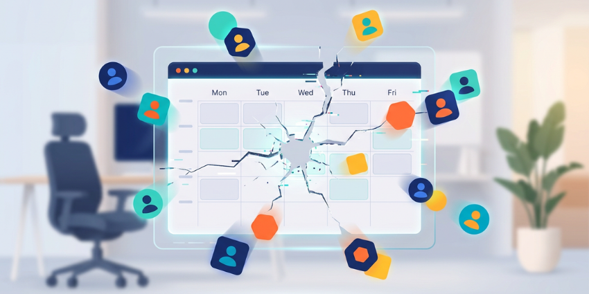 Enterprise leaders using workplace scheduling systems to fix hybrid work chaos.