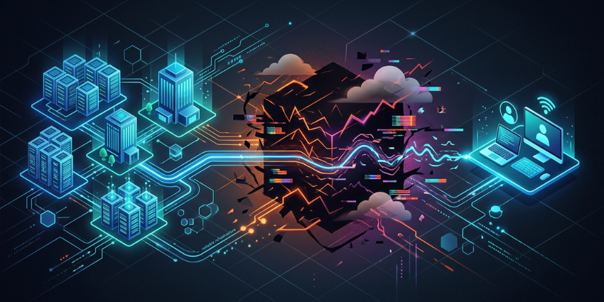 IT director analyzing vendor accountability IT and UCaaS service chain reliability.