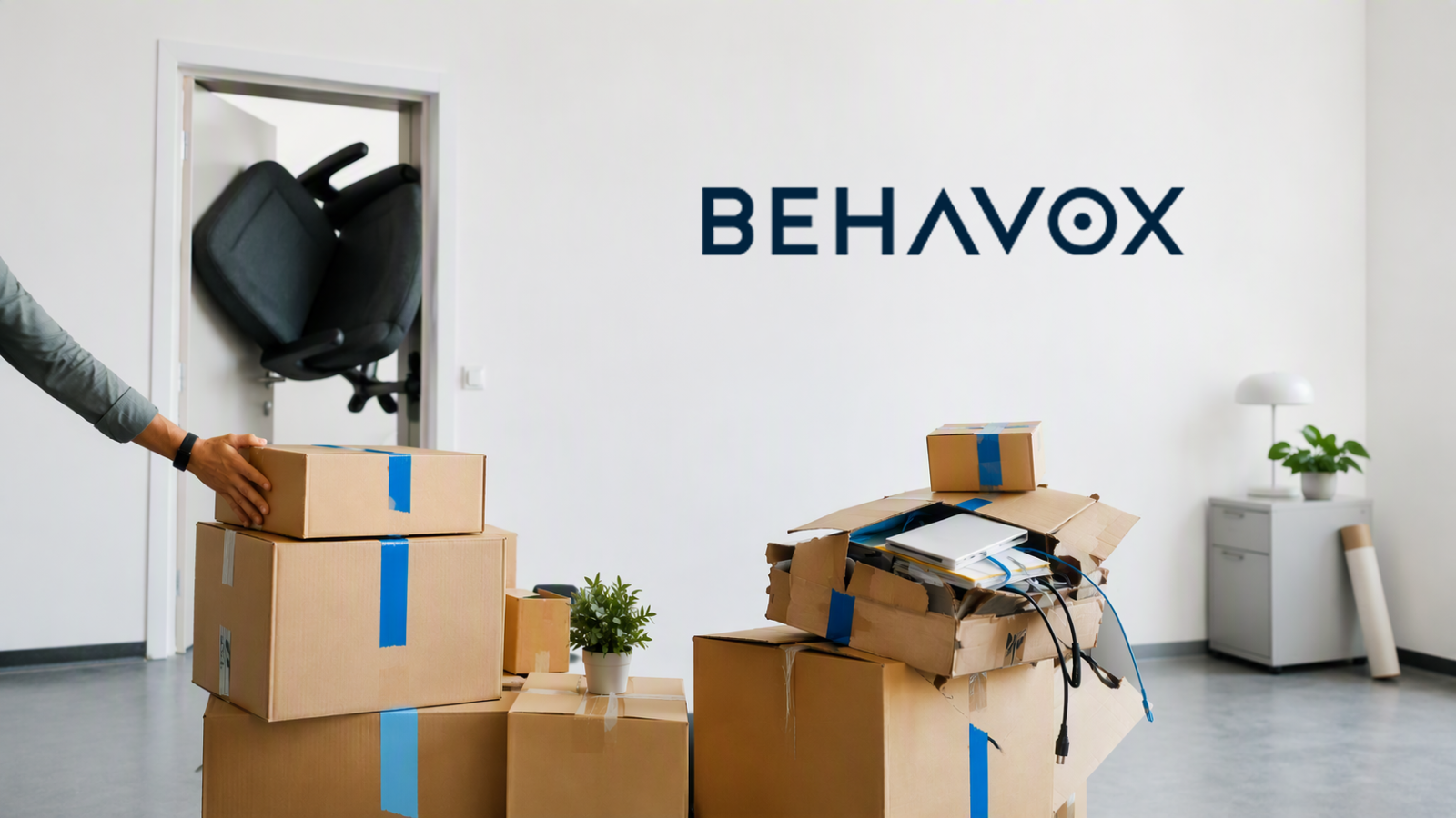 Illustration representing the compliance adoption journey for AI-native communications surveillance platform Behavox Quantum